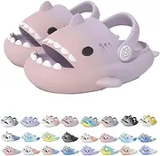 [Generic] Shark Slides For Kids, Cute Cartoon 3D Cloud Shark House Slippers Shoes Sandals For Boys Girls