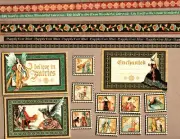 Snippets Graphic45 ENCHANTED FOREST Set #2 (17PC) HAND-CUT scrapbooking crafts