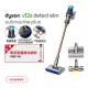 【Dyson】V12 Detect Slim Submarine Plus SV46 乾濕全能洗地吸塵器 普魯士藍+副廠鐵架