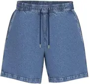 [GUESS] GJ Jogger Denim Short Men's Denim Shorts, GAM1, 31