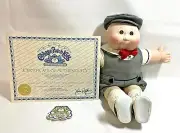 NEW Vtg 1985 16" Porcelain Cabbage Patch Doll "Timothy David" w/COA -Ltd Ed