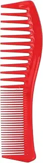 Vomeko Detangling Hair Comb,Hair Comb, Styling Comb,Portable Home Salon Fine Wide Tooth Styling Comb Hairdressing Tool (Red)