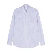 [Mazzarelli] Mazzarelli Polka-dot Print Shirt 40 CM WHITE/BLUE