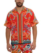 Robert Graham Taj Floral Leisure Fit Button Down Camp Shirt