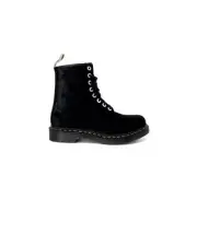 Dr. Martens Velvet 1460 Boots 8Eye LaceUp Women Black