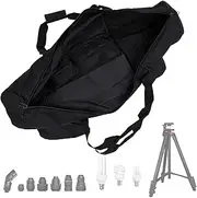 Photo Video Studio Kit Carrying Bag, Large Capacity, Dual Zipper, Tear Resistant Oxford Cloth, Travel Storage Bag for Tripods, Light Stands, Monopods, Studio Lights(81 * 25 * 35cm)