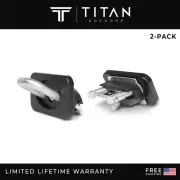 Retractable Truck Bed Side Wall Tie Down Anchors for 2007-2025 Silverado 2500
