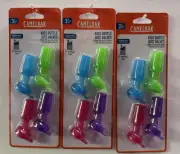 CamelBak Eddy Kids Bite Valves 4-Pack Bottle Replacement Blue Green Purple Pink