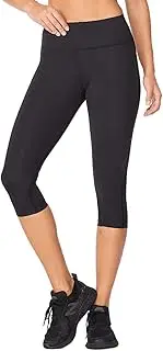 [2XU] Force Women's Compression Pants Mid-Rise Compression 3/4 Tights