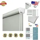 Manual Operation Blackout Roller Shades - Energy Saving 30" W x 68" L