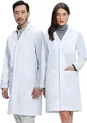 Dr. James 100% Cotton Unisex Lab Coat