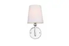 Elegant Lighting LD7322W6 Senna 12" Tall Bathroom Sconce - Chrome