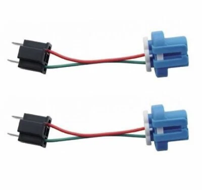 Chevrolet Dodge Ford Chrysler 9007 to H4651 2 Pin Bulb Conversion Adaptors Plugs
