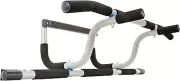 Durable Elevated Pull Up Bar for Doorways 24-36" - Heavy Steel Construction