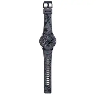 【CASIO 卡西歐】G-SHOCK 澀谷尋寶 街頭復古風雙顯錶 GA-2200SBY-8A_ 47.1mm