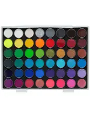 Global Colours 48 Pan All You Need Large Face Paint Palette