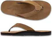 [Scott Hawaii] Men's Luna Sandal | Leather Flip Flop with Arch Support and Heel Cup