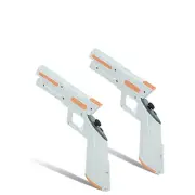 2Pcs VR Controller Grip Shell Holster Enhanced Gaming Handle VR Part for quest 3