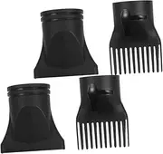 Hair Dryer Diffuser Attachment 4pcs Hair Dryer Nozzles Set for Salon Home