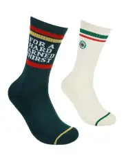 [VB] Sock Gift Can And Stubby Holder Gift Set in Green