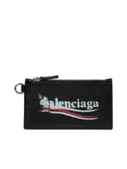Balenciaga Logo Print Wallet