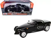 CHRYSLER HOWLER CONCEPT BLACK 1/24 DIECAST MODEL CAR BY MOTORMAX 73282