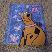 Scooby Doo Folder 2 Pocket Document Holder Denim Butterfly Scooby Museum Piece