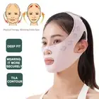 V Face Lift Slim Strap Belt Double Chin Reducer Anti Wrinkle Aging Band Ban F7Z5
