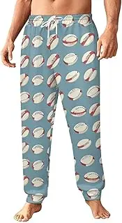 [Generic] Men's Sweatpants, Rugby Balls with Referees Whistle-100, Polyester Joggers, Sweatpants Jogging Pants for Workout Running
