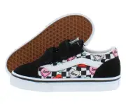 Vans Old Skool V Infant/Toddler Shoes Size 6, Color: Black/True