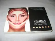 Bella Pierre Cosmetics: Conture & Highlight Pro Palette with Instruction Book