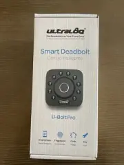 Ultraloq U-Bolt Pro Bluetooth Enabled Fingerprint and Keypad Smart Deadbolt