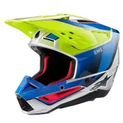S-M5 Sail Helmet Ece 22.06 Yellow Fluo Enamel Blue Silv G