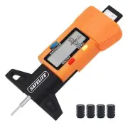 Digital Tire Tread Depth Gauge 3 Modes-Fractional Inch Decimal Inch and Milli...