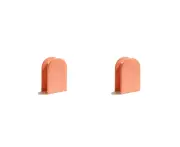 2x Ben David Lunar Flower Vase Large Salmon Decorative Home/Lounge Shelf Decor