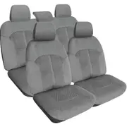 Sperling Supreme Velour Front & Rear Combo Pack - Grey