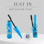 Max Factor X Lash Maker Exclusive Comb & All Volume Brush Waterproof Mascara Bla