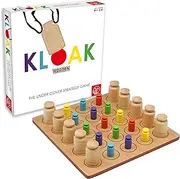 Roo Games Kloak Wooden Strategy Board Game | Fun Family Game for 2-4 Players | Brain-Boosting Logic & Tactics Game | 4 Game Modes | Ages 8+