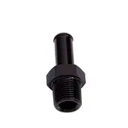 Aeroflow Male NPT To Barb Straight Adapter Fitting 3/8"To 1/2" Black