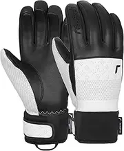 [Reusch] Re:Knit Elisabeth R-TEX® XT Extra Warm, Waterproof, Windproof and Breathable as Well as Completely Seamless Winter Gloves, Finger Gloves, Snow Gloves, Ski Gloves for Women