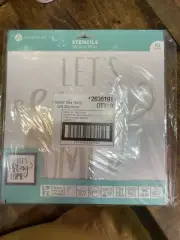 SET OF 10 Stencils New In Package
