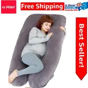 U-Shaped Pregnancy Pillow - Ultimate Full Body Support for Expecting Mothers