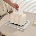 Milk Cloud Car Use Paper Towel Holder Living Room Tissue Storage Container