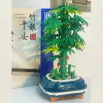 兼容樂高益智拚裝積木小清新風溫馨裝飾桌麵盆栽擺件兒童生日禮物