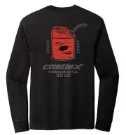 Castle X Octane Mens Long Sleeve T-Shirt Black