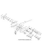Polaris Shift Spindle, Genuine OEM Part 0452160, Qty 1