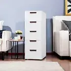 White Mobile Cabinet Dressers Storage Cabinet Cabinet for Closet Office