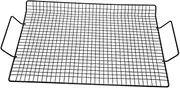 HOLIDYOYO Portable Bbq Grill Rack Non Stick Carbon Baking Net for Grilling and Cooling Versatile Bbq Net for Outdoor Cooking Multi Purpose Use
