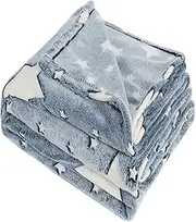 Blanket - Soft Flannel Fleece Blanket with Pattern,Washable Super Soft Flannel Blanket, for Kids