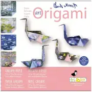 Swan Claude Monet Art Origami Kit Fridolin New